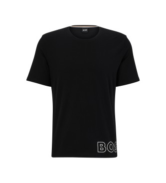 BOSS Identiteit RN T-shirt zwart