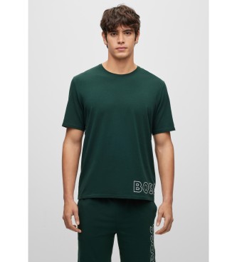 BOSS T-shirt verde RN Identity