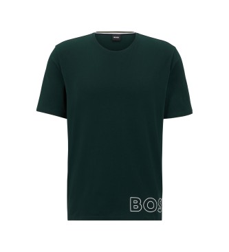 BOSS T-shirt verde RN Identity