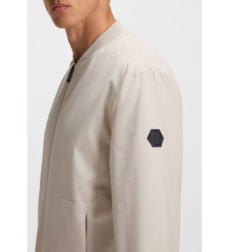 BOSS Bomberjakke Future off-white
