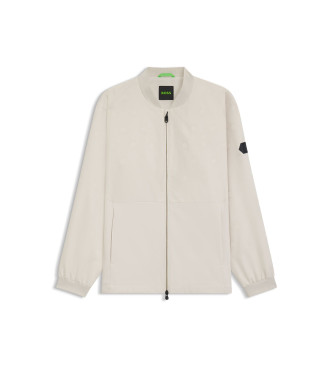 BOSS Bomberjakke Future off-white