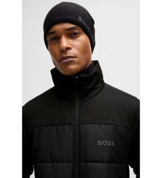 BOSS Hamar Quilted Jacket black