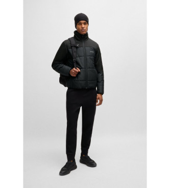 BOSS Hamar Quilted Jacket black