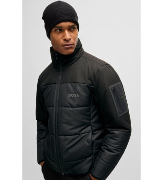 BOSS Hamar Quilted Jacket black