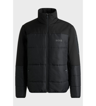 BOSS Hamar Quilted Jacket black