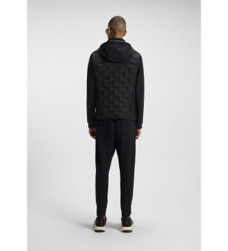 BOSS Down Hybrid Jacket sort
