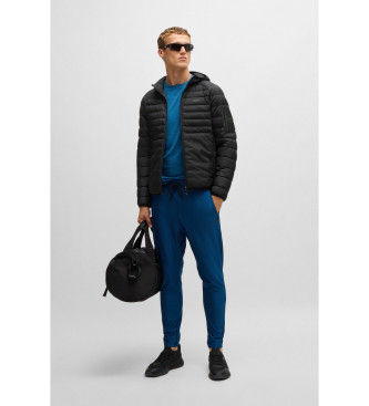 BOSS Water-repellent quilted jacket black