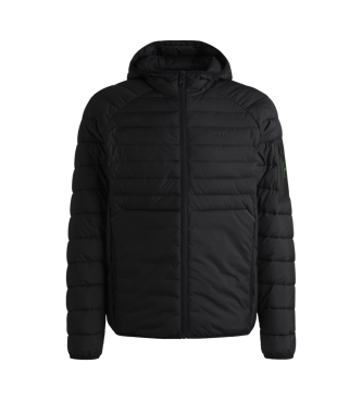 BOSS Water-repellent quilted jacket black