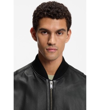 BOSS Bomberjacka svart