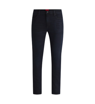 BOSS Extra slim fit marine stretch spijkerbroek