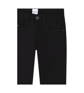 BOSS Jeans cino bolsillos negro