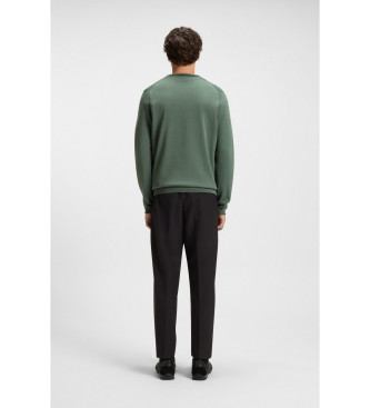 BOSS Pullover med kontrasterande grna detaljer