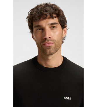 BOSS Cotton jersey with black contrasting details