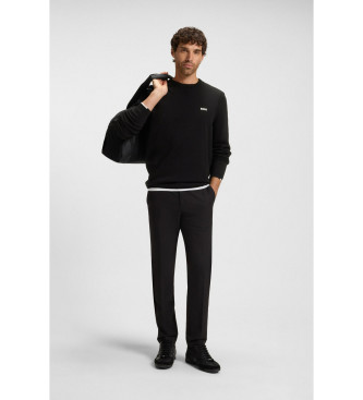 BOSS Cotton jersey with black contrasting details