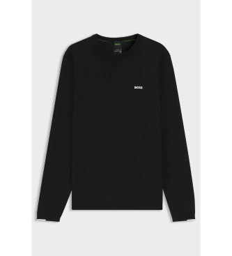 BOSS Cotton jersey with black contrasting details