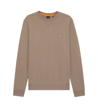 BOSS Jersey en felpa marrn