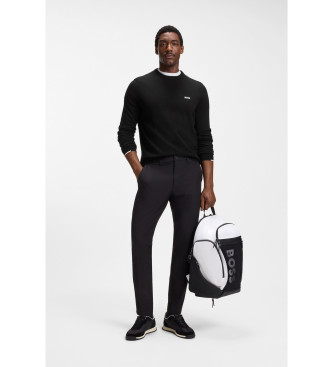 BOSS Sweter Ever czarny