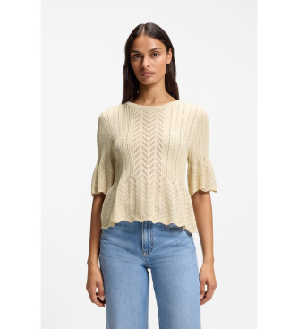 BOSS Jersey Farda beige