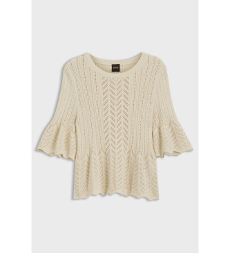 BOSS Jersey Farda beige