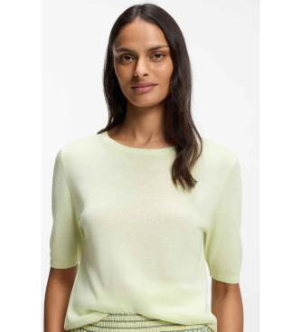 BOSS Zielony sweter Fiaffu