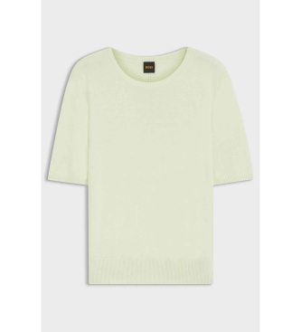 BOSS Zielony sweter Fiaffu