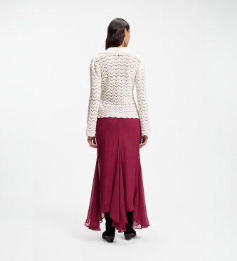 BOSS Camisola Folsena branca