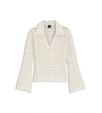 BOSS Camisola Folsena branca