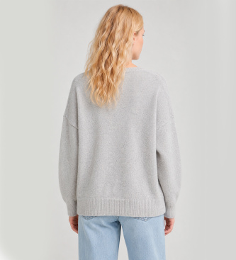 BOSS Fondyssa gray sweater