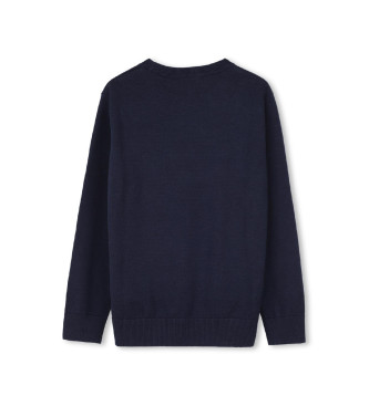 BOSS Sweter marki navy