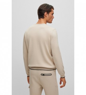 BOSS Rallo beige jumper