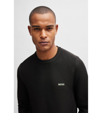 BOSS Ridor Pullover schwarz