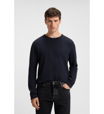 BOSS Jumper Tempesto navy