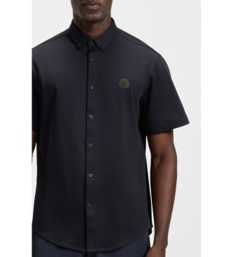 BOSS Camicia blu navy Motion