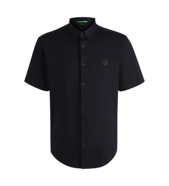 BOSS Camicia blu navy Motion