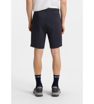BOSS Headlo Rib navy shorts