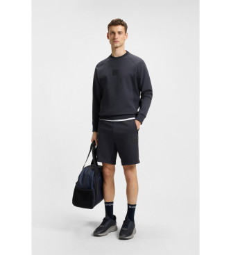 BOSS Headlo Rib navy shorts