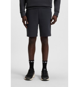 BOSS Short med navy-stribede detaljer