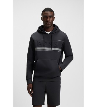 BOSS Sweatshirt with navy striped details