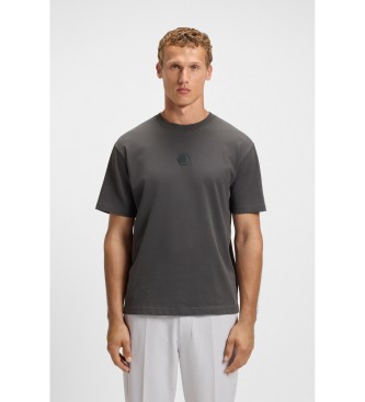 BOSS Camiseta Double B gris