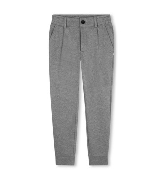BOSS Pantalon de jogging gris