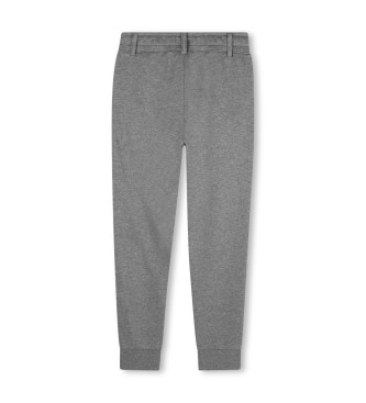 BOSS Pantalon de jogging gris