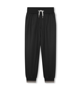 BOSS Tracksuit bottoms black