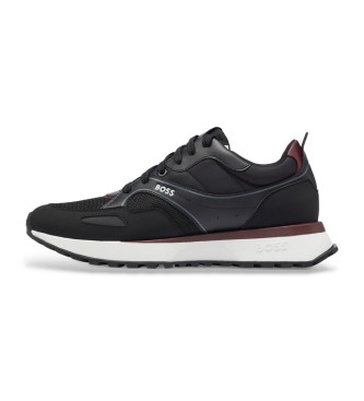 BOSS Trainers Jonah Runn zwart