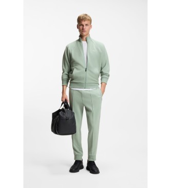 BOSS Tr�ningsbukser Straight Fit gr�n