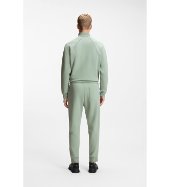 BOSS Tr�ningsbukser Straight Fit gr�n