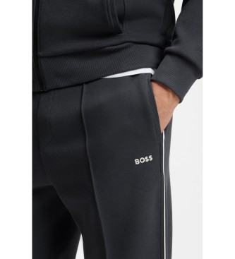 BOSS Bukser med lige snit navy