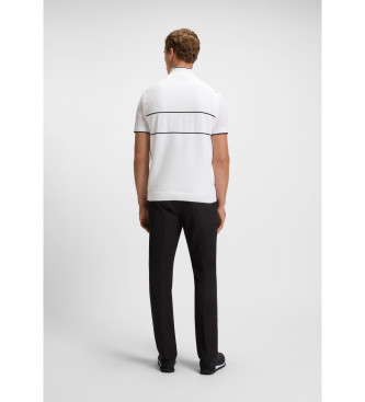 BOSS Colete polo colete Birdie branco