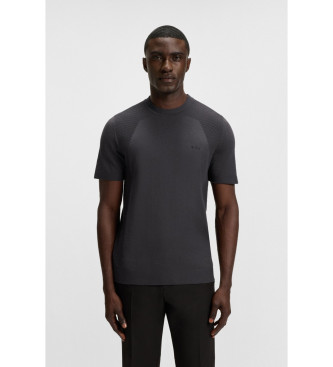 BOSS T-shirt Momentum Lite cinzento escuro