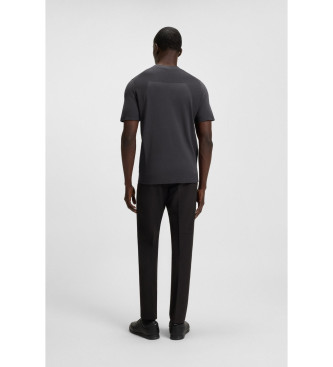 BOSS T-shirt Momentum Lite cinzento escuro