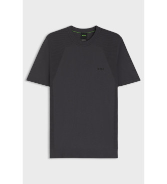 BOSS T-shirt Momentum Lite cinzento escuro